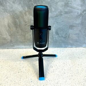 JLab talk, pro USB microphone, USB-C output in black